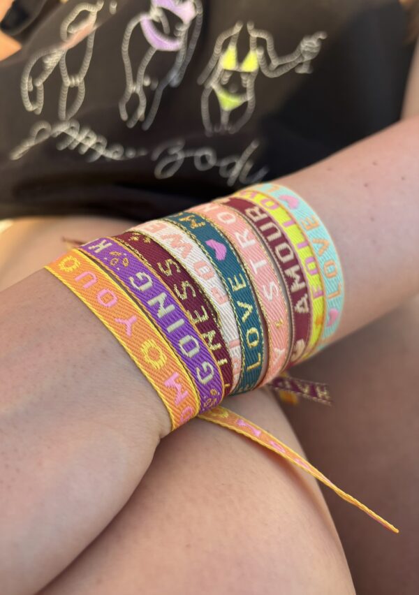 bracelet à message